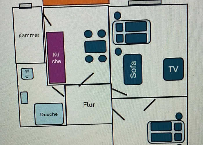 Appartement Erdgeschoss-wohnung Mit 2 Schlafzimmern, Balkon Und Parkplatz